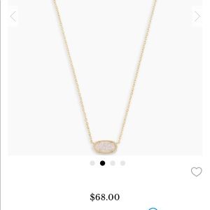 Kendra Scott Elisa Pendant Druzy Necklace